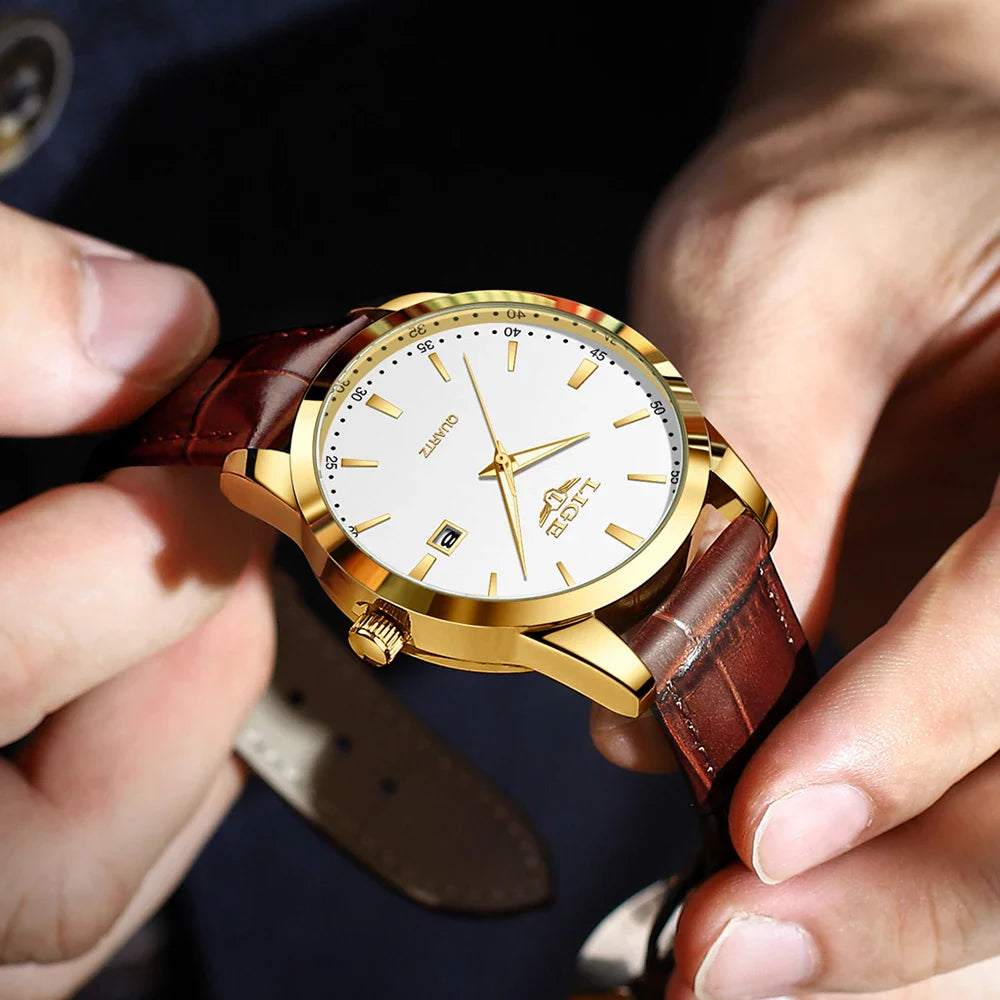 Montre militaire en cuir