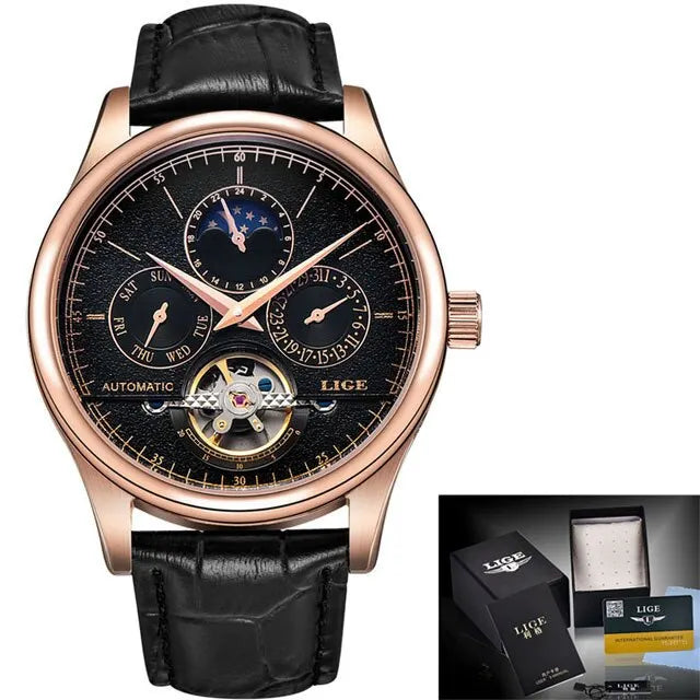 Montre mécanique à remontage automatique Premium