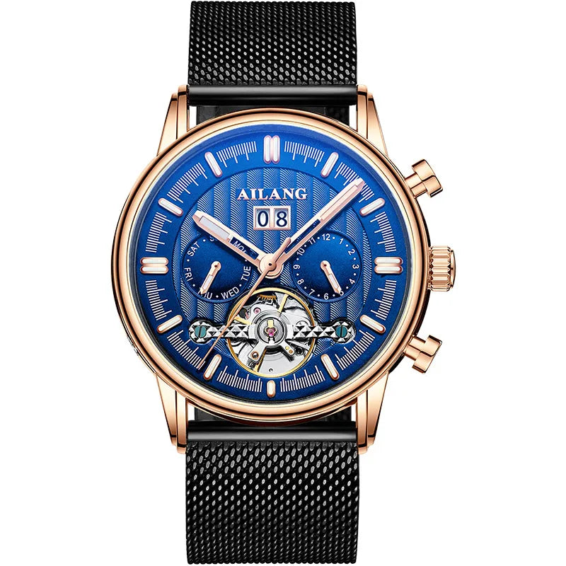 Montre tourbillon étanche à la mode
