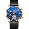 Montre tourbillon étanche à la mode