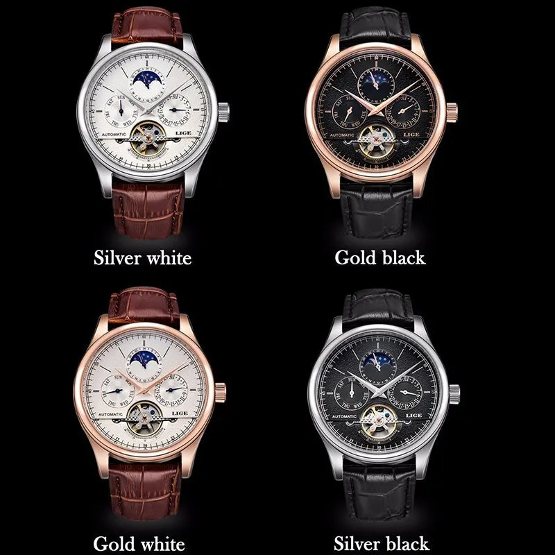 Montre mécanique à remontage automatique Premium