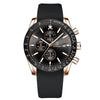 Montre chronographe à date lumineuse