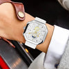 Montre chronographe à quartz étanche de luxe