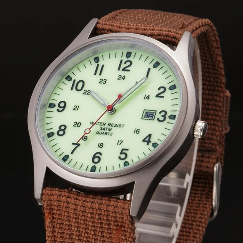 Montre de Poignet Casual Inspirée par le Militaire