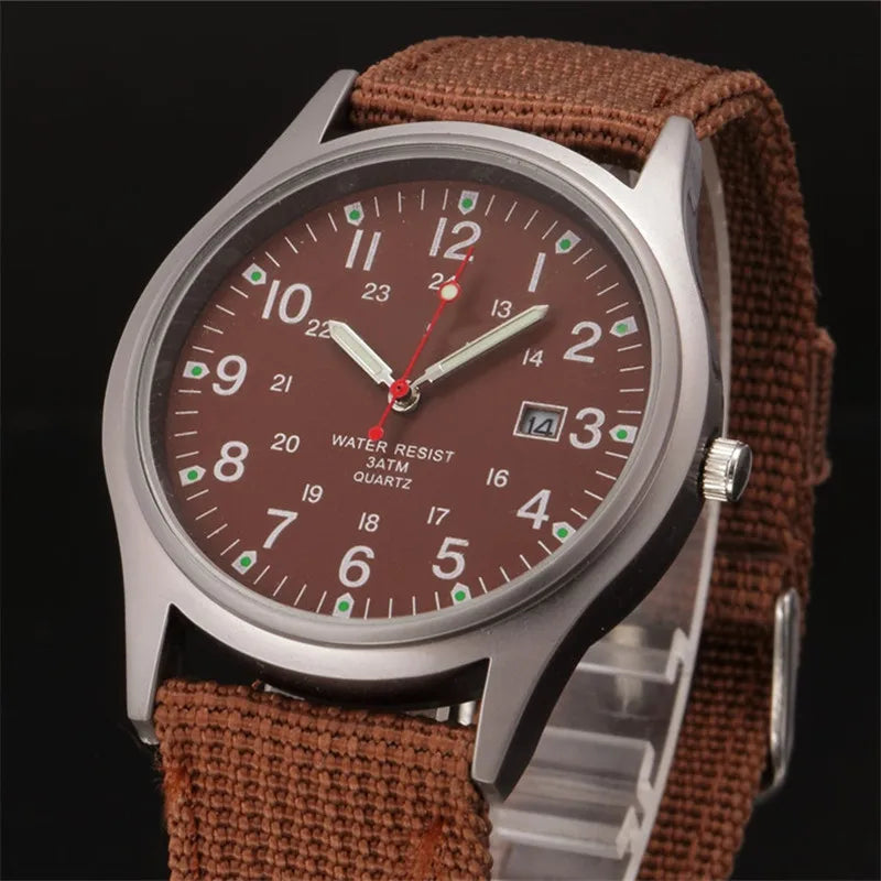 Montre de Poignet Casual Inspirée par le Militaire