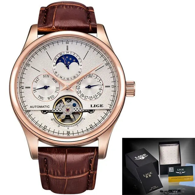 Montre mécanique à remontage automatique Premium