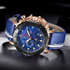 Montre militaire de luxe à quartz en acier
