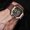 Montre chronographe à quartz étanche de luxe