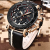 Montre militaire de luxe à quartz en acier