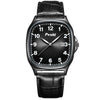 Montre à quartz avec bracelet en cuir