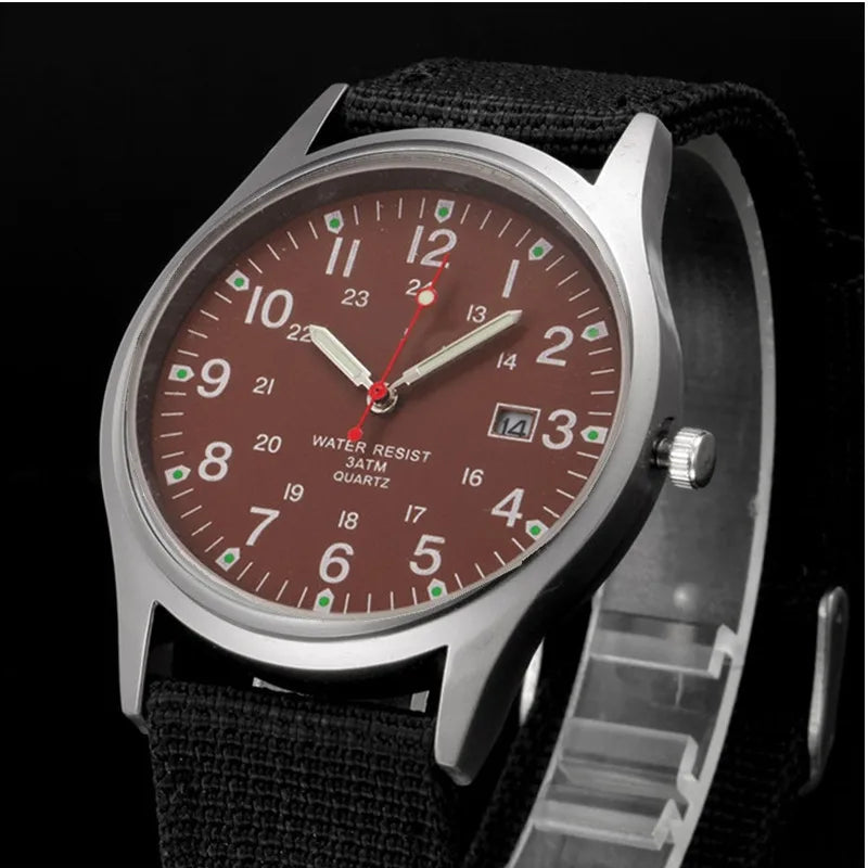 Montre de Poignet Casual Inspirée par le Militaire