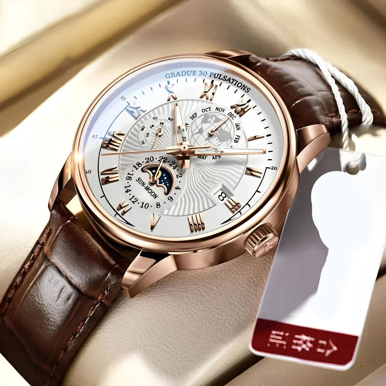 Montre de sport de luxe à la mode