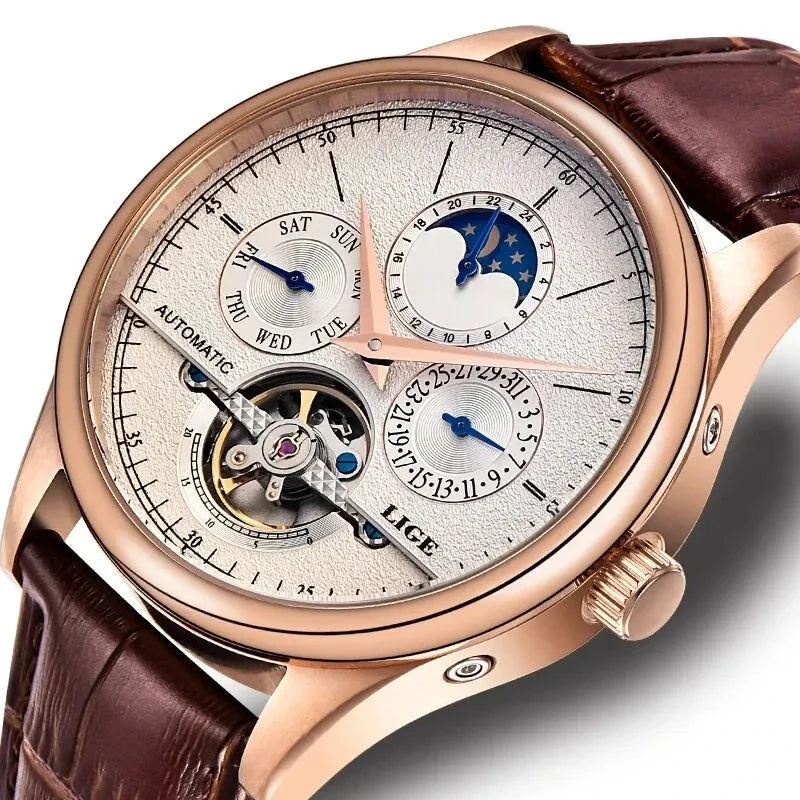 Montre mécanique à remontage automatique Premium
