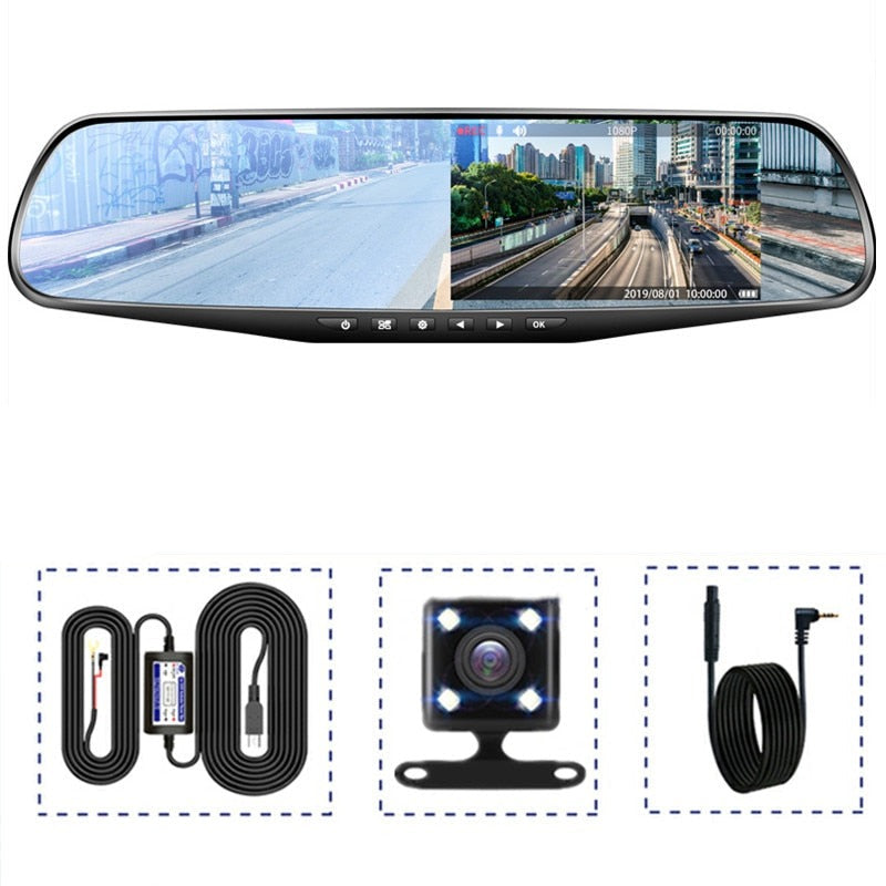 Smart CAM Caméra à double objectif à l'avant et à l'arrière