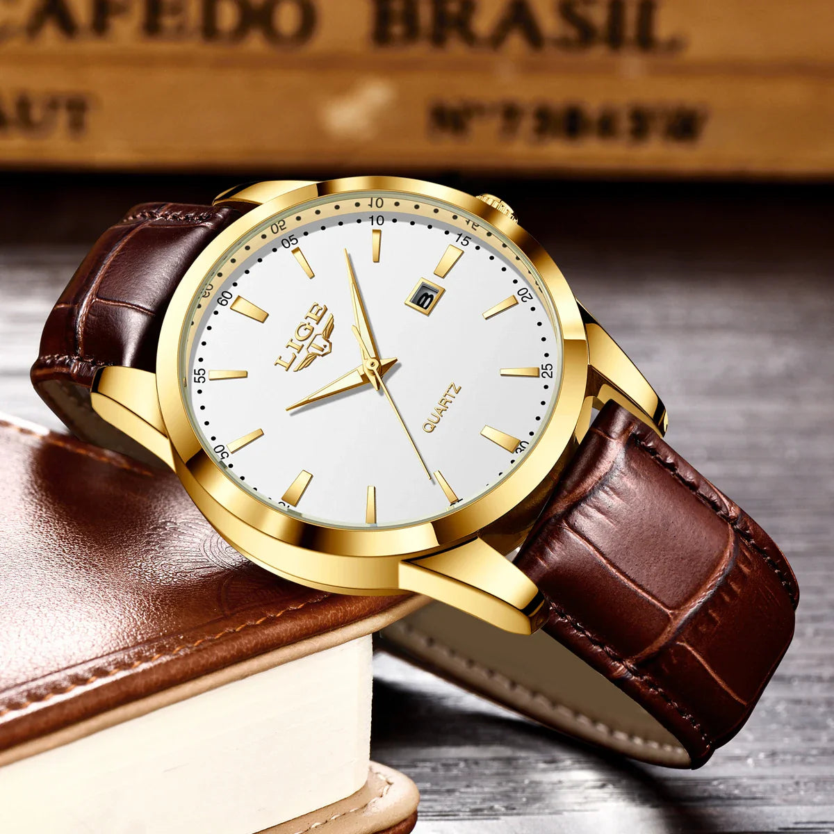 Montre militaire en cuir