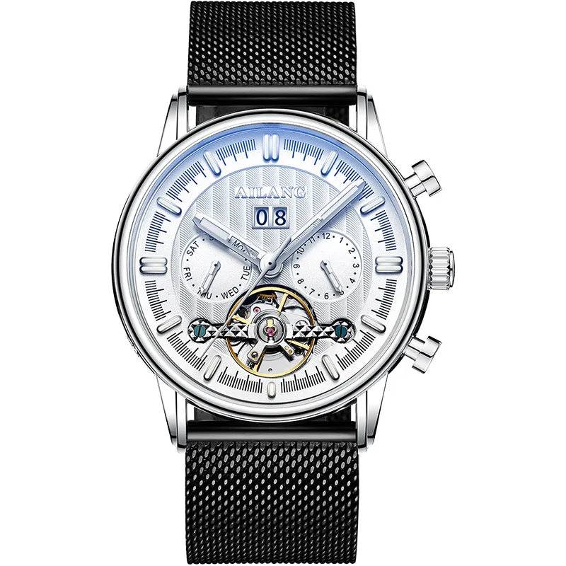 Montre tourbillon étanche à la mode