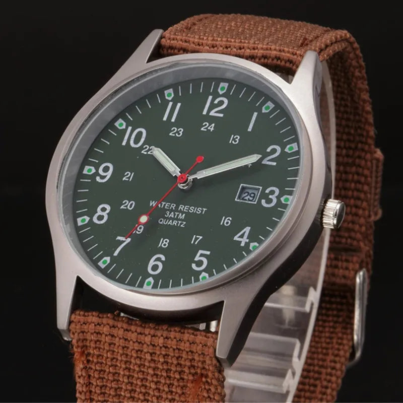 Montre de Poignet Casual Inspirée par le Militaire
