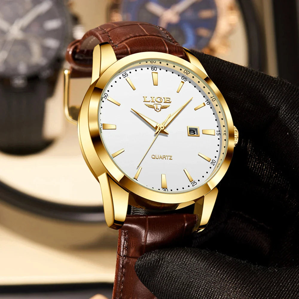 Montre militaire en cuir