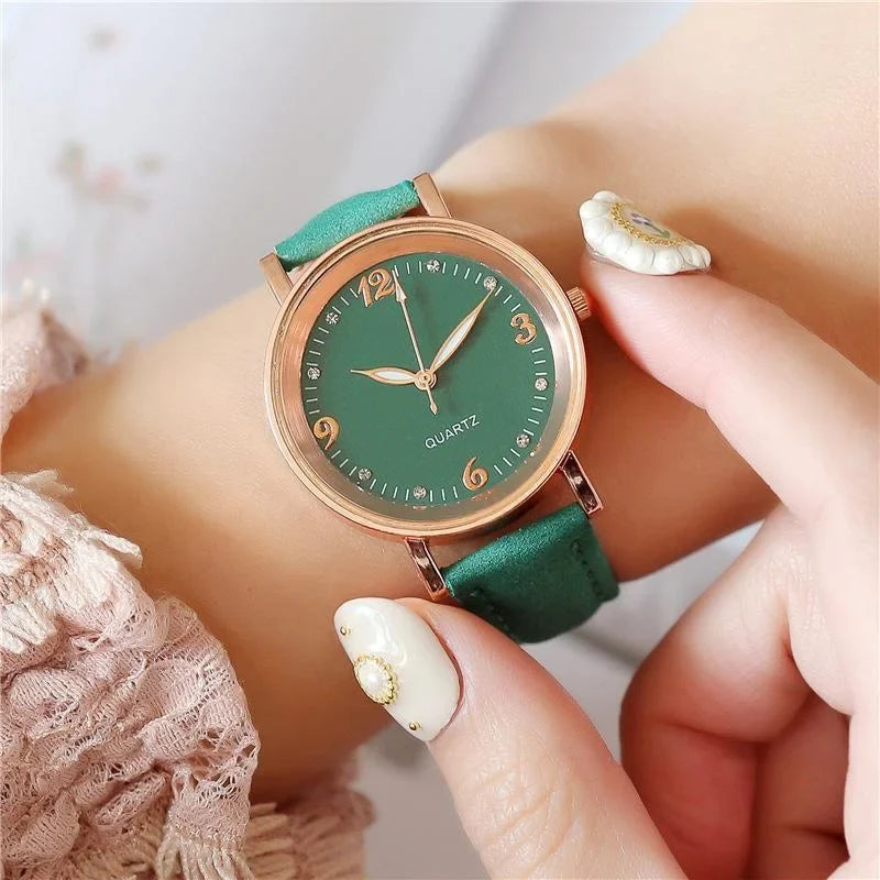 Montres à bracelet en cuir