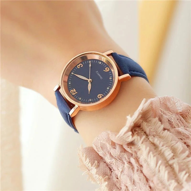 Montres à bracelet en cuir