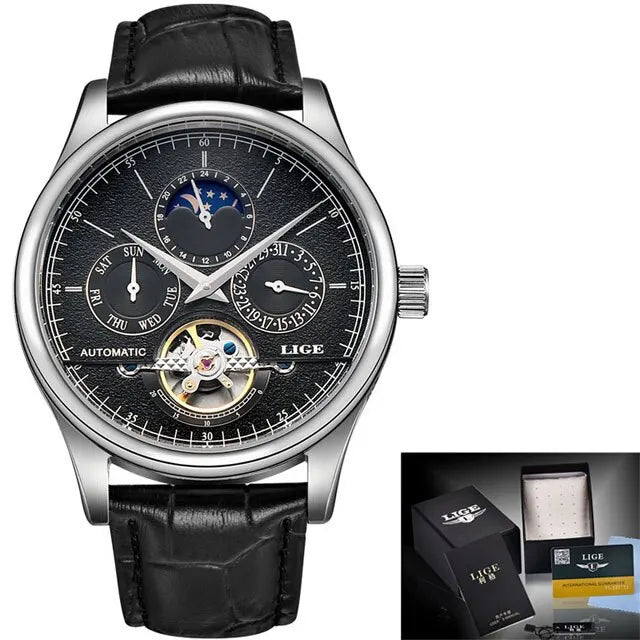 Montre mécanique à remontage automatique Premium
