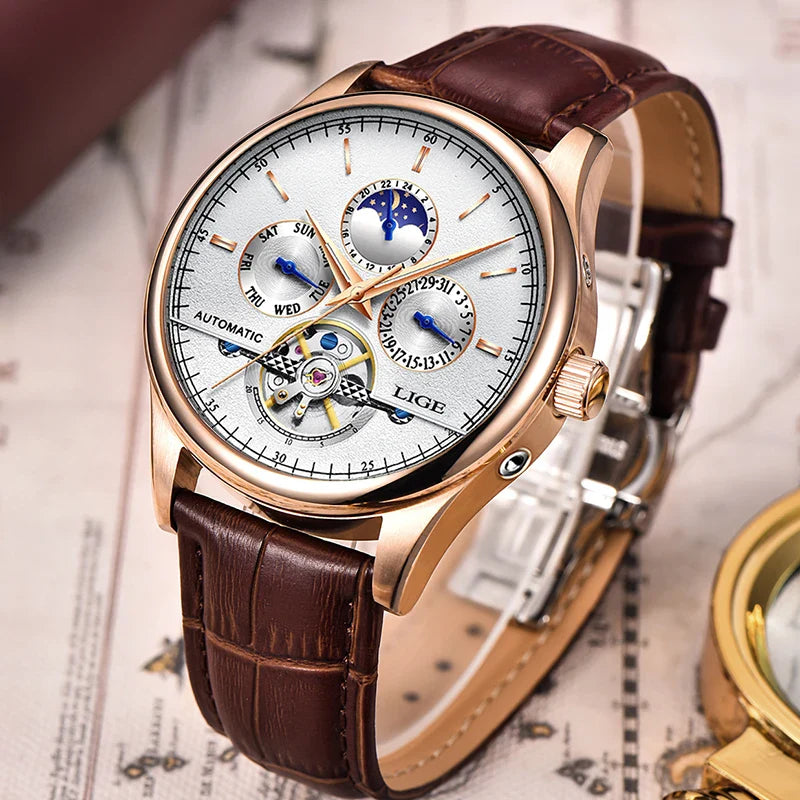 Montre Tourbillon mécanique automatique