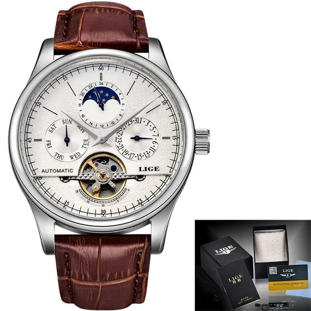 Montre mécanique à remontage automatique Premium