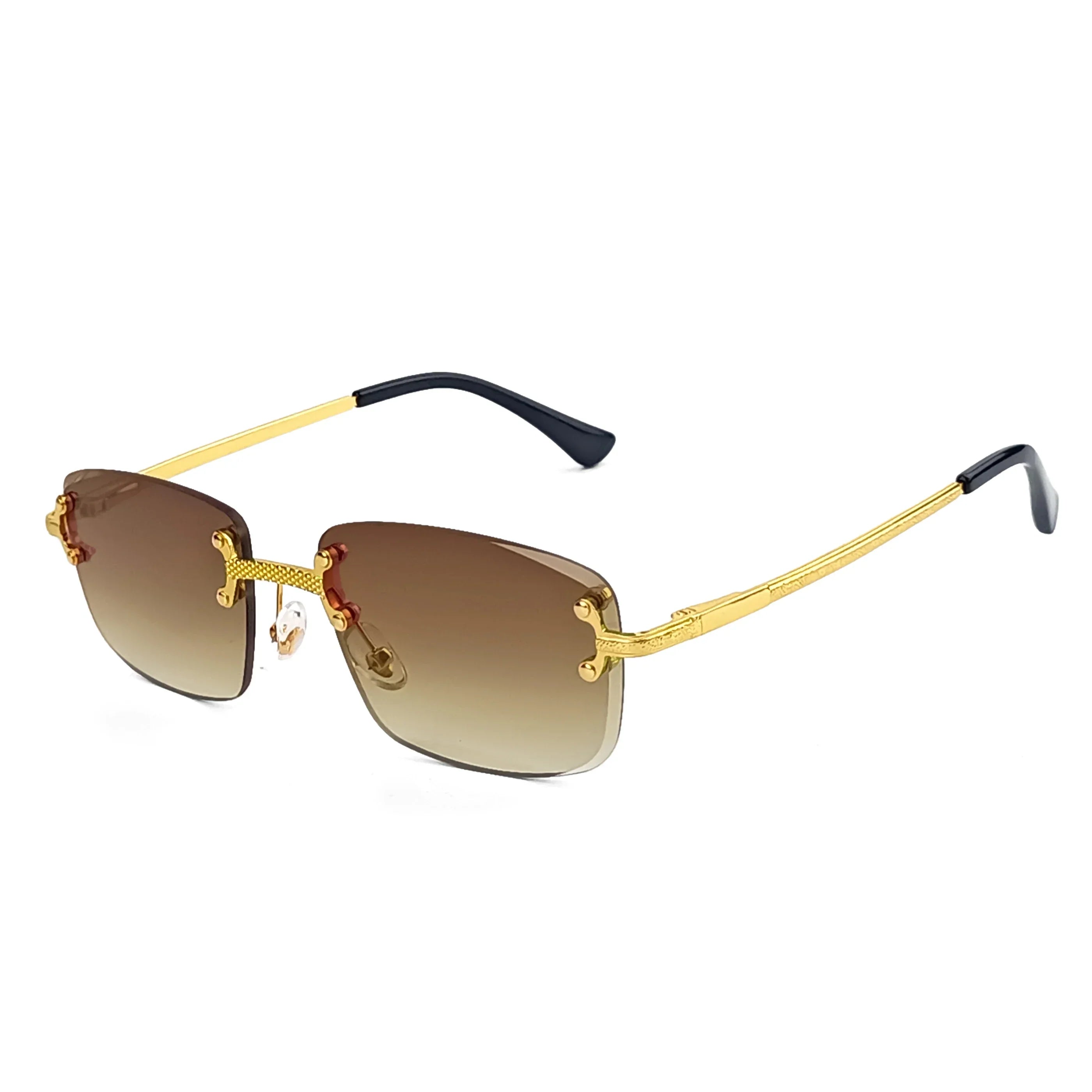 Lunettes de soleil carrées sans monture UNISEX