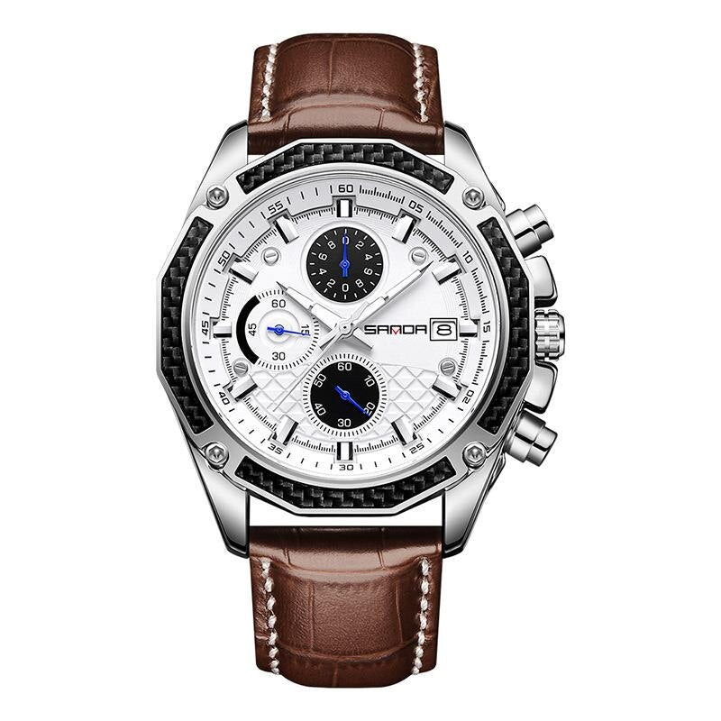 Montre chronographe à quartz Racing
