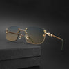 Lunettes de soleil carrées sans monture UNISEX