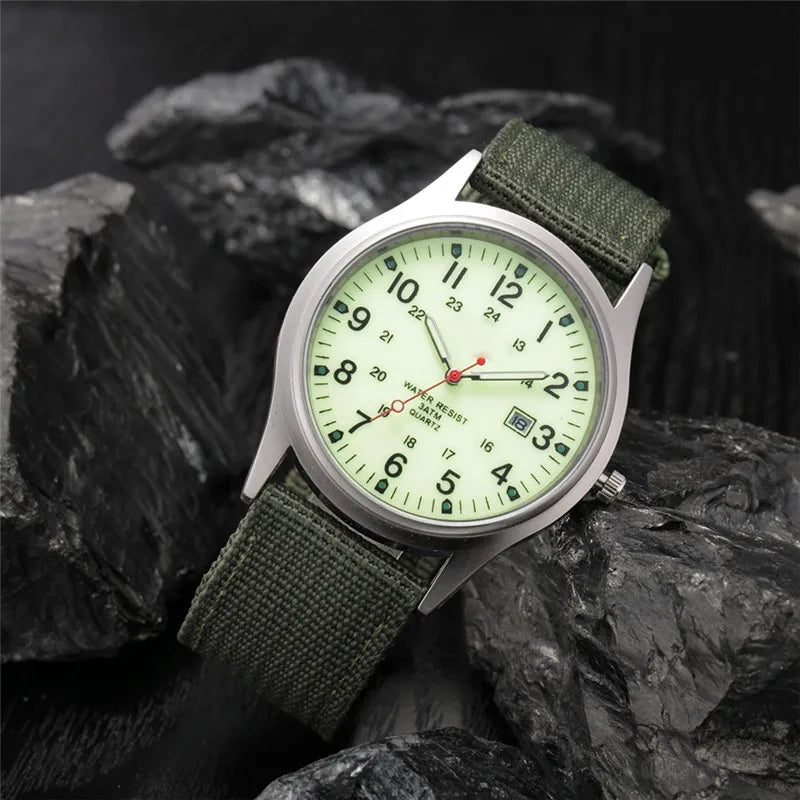 Montre de Poignet Casual Inspirée par le Militaire