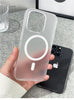Étui magnétique ultrafin et transparent pour iPhone