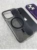 Étui magnétique ultrafin et transparent pour iPhone