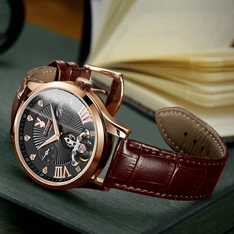 Montre à quartz pour hommes