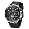Montre chronographe sport multifonction à quartz
