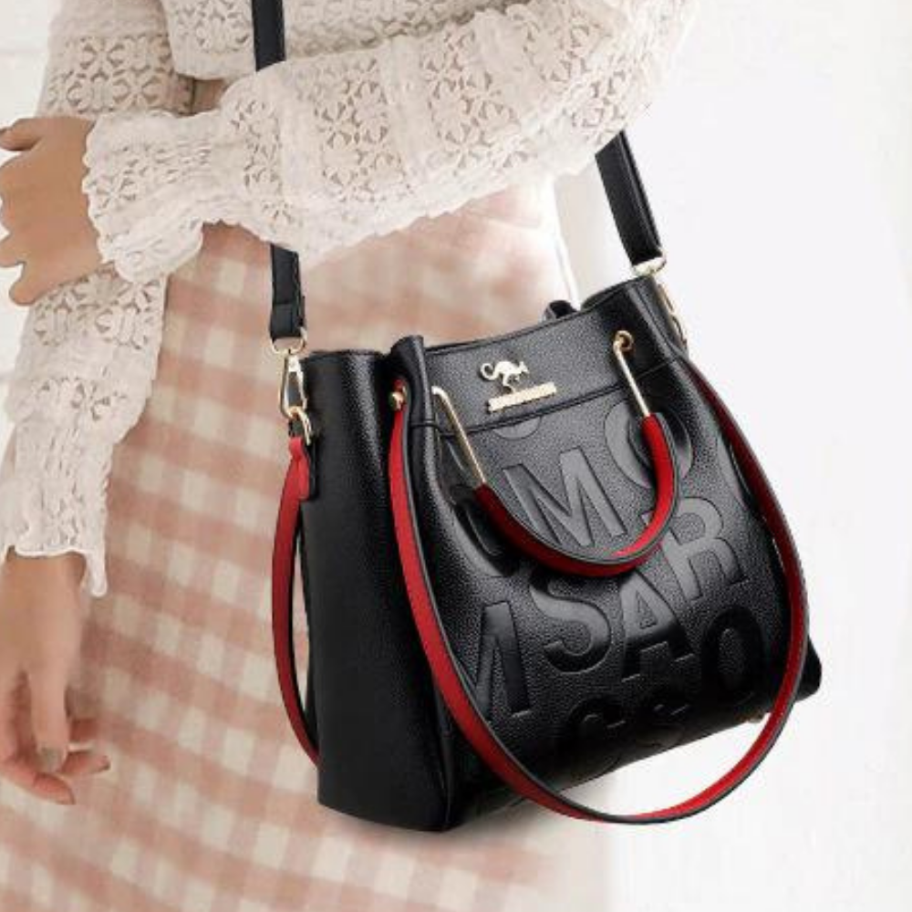 Sac à bandoulière en cuir souple