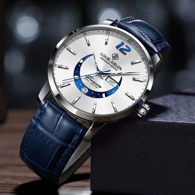 Elégante montre Moonphase
