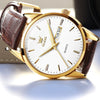 Montre de luxe en cuir pour entreprises
