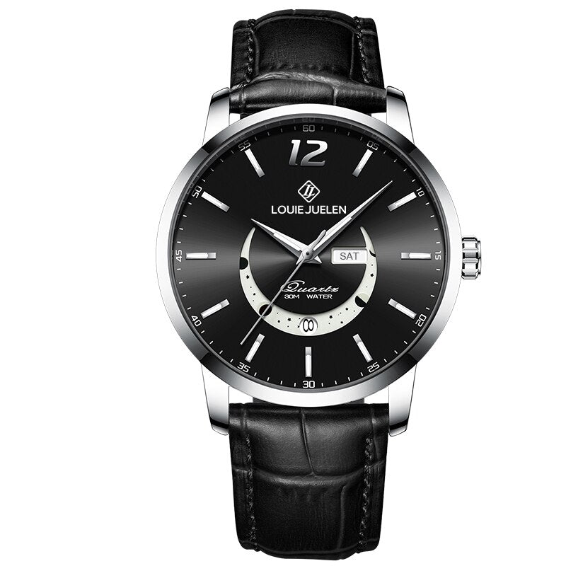 Elégante montre Moonphase
