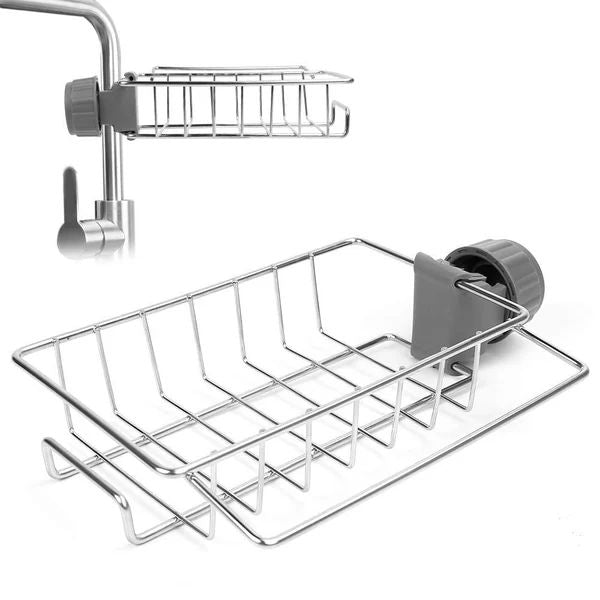 Support de robinet en acier inoxydable Un accessoire de rangement parfait pour votre cuisine