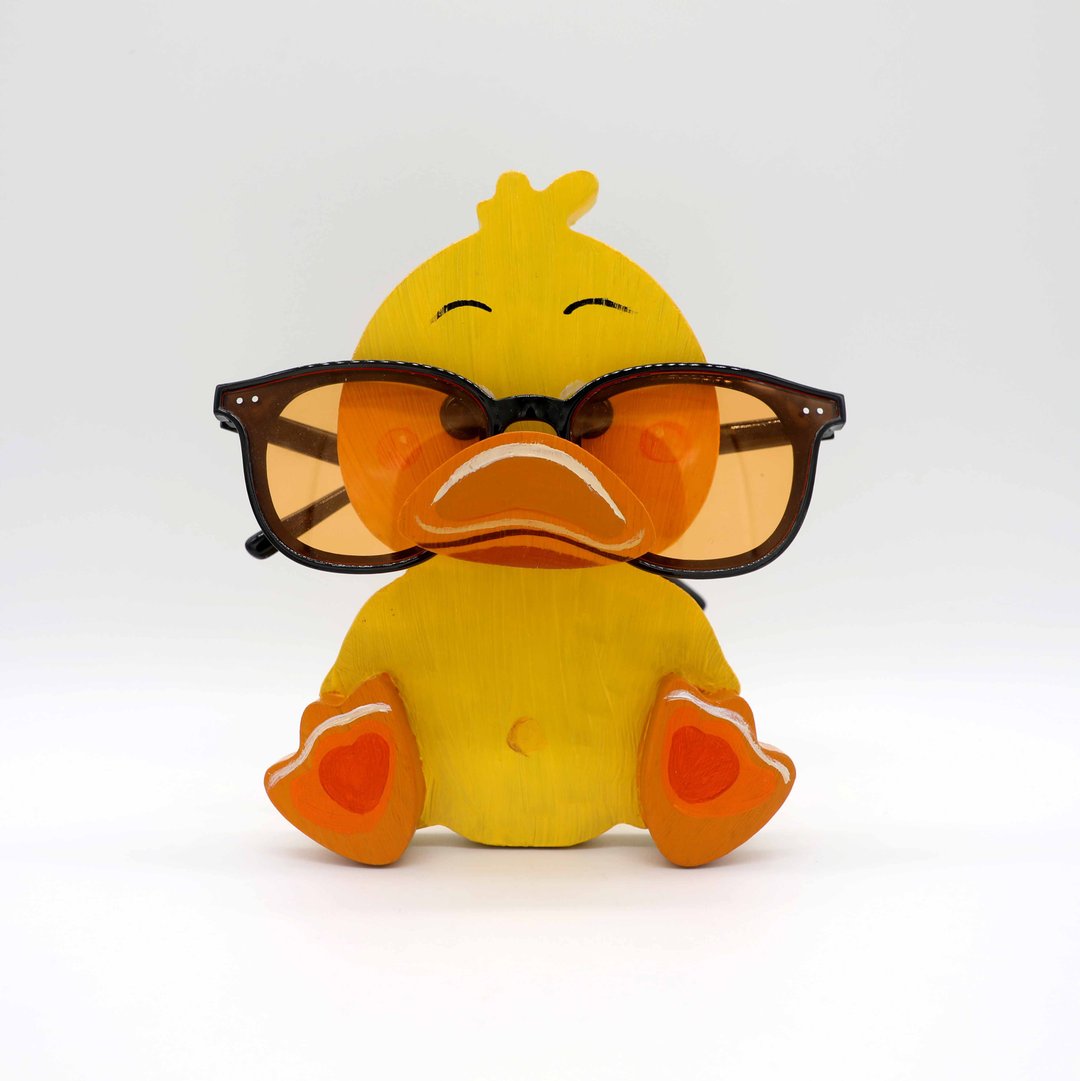 Porte-lunettes Minimals fait main avec motif d'animaux mignons