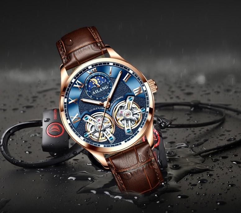 Montre mécanique d'entreprise Tourbillon Design