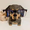 Porte-lunettes Minimals fait main avec motif d'animaux mignons