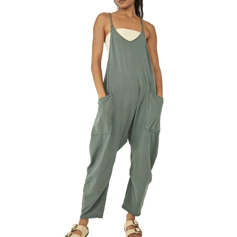 PocketVJumpsuit Combinaison minimaliste élégante