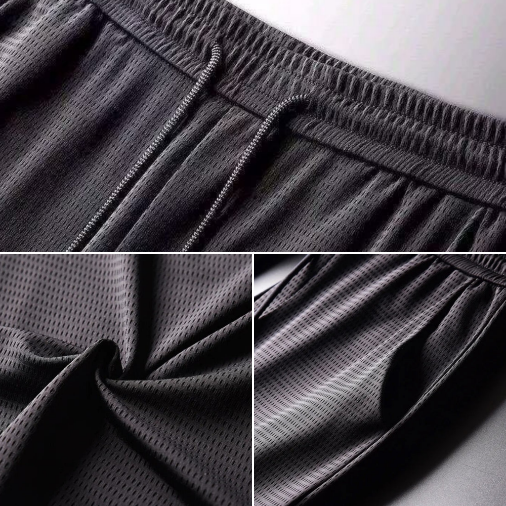 Pantalons d'été en soie pour hommes