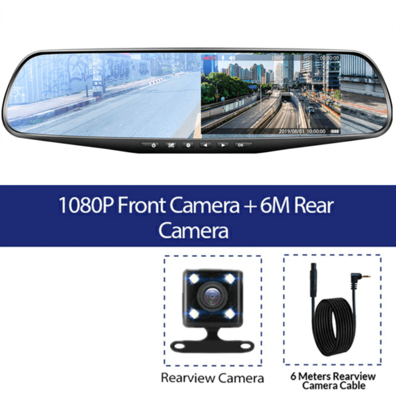 Smart CAM Caméra à double objectif à l'avant et à l'arrière