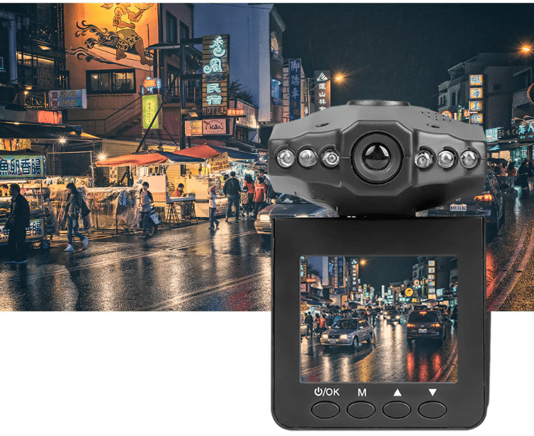 Dashcam rotative grand angle Belleza