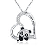 Collier Panda en argent sterling