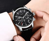 Montre militaire en cuir à la mode