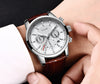 Montre militaire en cuir à la mode